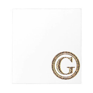 leopard G Notitieblok