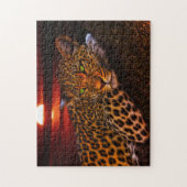 Leopard Game Puzzle Legpuzzel (Verticaal)