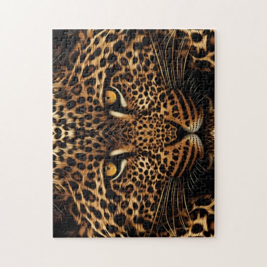 Leopard Game Puzzle Legpuzzel (Verticaal)
