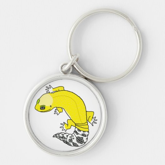 leopard gecko 2 sleutelhanger (Voorkant)