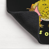 Leopard Gecko blij 100 dagen school grappig Muismat (Hoek)