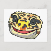 Leopard Gecko Briefkaart (Voorkant)