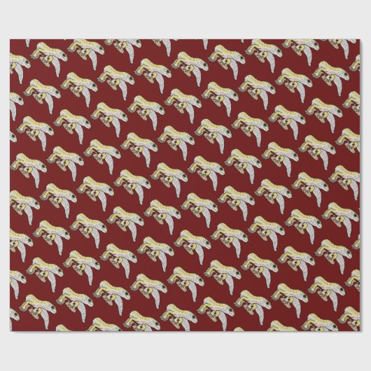 Leopard Gecko Cadeaupapier (Vlak)