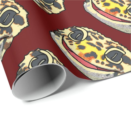 Leopard Gecko Cadeaupapier (Rol Hoek)