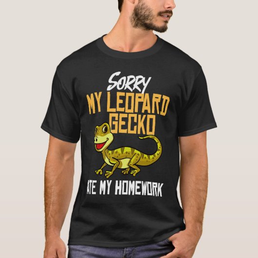 Leopard Gecko Care Tank Lizard Reptile (Voorkant)