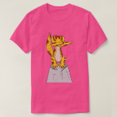 Leopard Gecko Dabbing T-shirt (Design voorkant)