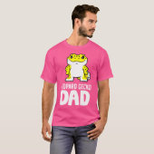 Leopard Gecko Dad T-shirt (Voorkant volledig)