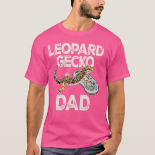 Leopard Gecko Dad Videospel Hagedis & Reptielen sp T-shirt