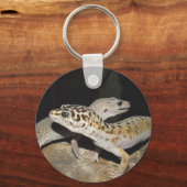 Leopard gecko-design voor alle gekko-liefhebbers! sleutelhanger (Voorkant)