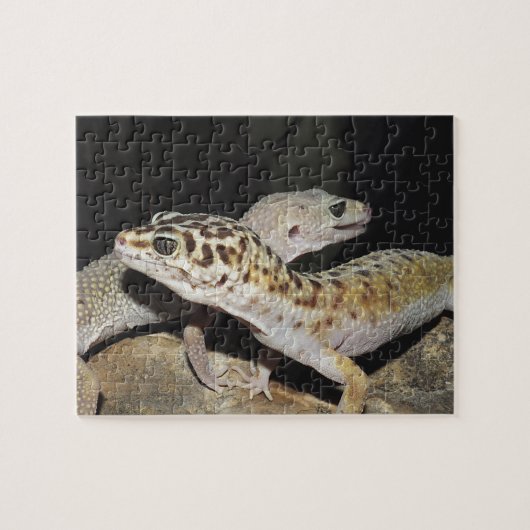 Leopard gecko design voor iedereen! legpuzzel (Horizontaal)
