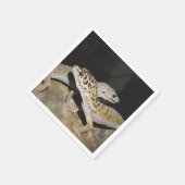 Leopard gecko-design voor iedereen! servet (Hoek)