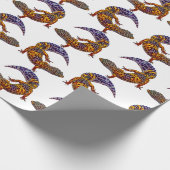 Leopard Gecko, Eublepharis Macularius Cadeaupapier (Hoek)