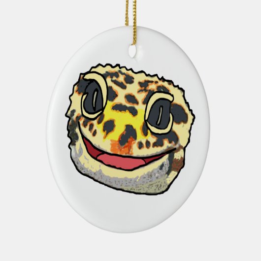 Leopard Gecko Keramisch Ornament (Rechts)