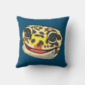 Leopard Gecko Kussen (Achterkant)