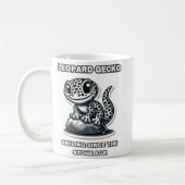 Leopard Gecko lacht sinds het stenen tijdperk Koffiemok (Links)