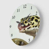 Leopard Gecko Large Clock Grote Klok (Hoek)