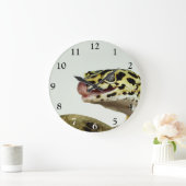 Leopard Gecko Large Clock Grote Klok (Huis)