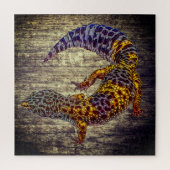 Leopard Gecko Legpuzzel (Verticaal)