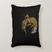 Leopard Gecko Lizard Reptile Accent Kussen (Voorkant(Verticaal))