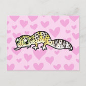 Leopard Gecko Love Briefkaart (Voorkant)