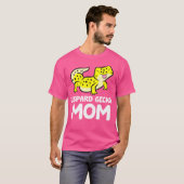 Leopard Gecko Ma Lizard Reptile Moeder Leopard Ge T-shirt (Voorkant volledig)