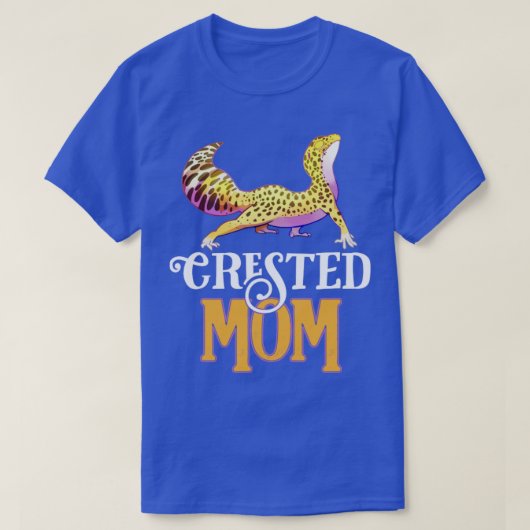 Leopard Gecko mam Gecko Lover Cute leopard Reptile T-shirt (Design voorkant)