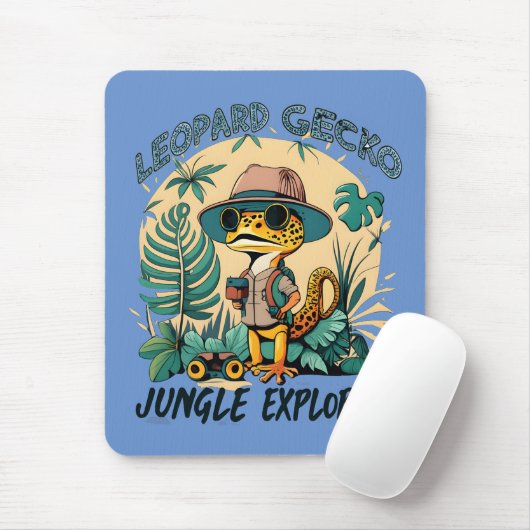 Leopard Gecko Oerwoud Explorer : Wild Adventure Muismat (Met muis)