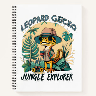 Leopard Gecko Oerwoud Explorer : Wild Adventure Notitieboek