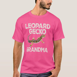 Leopard Gecko Oma Hagedis & Reptielen Gemeenschapp T-shirt