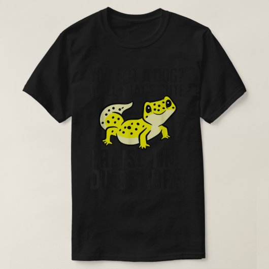 Leopard Gecko Owner Leopard Gecko Pet Leopard Geck T-shirt (Design voorkant)