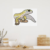Leopard Gecko Poster (Keuken)