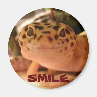 Leopard Gecko Smile Magnet
