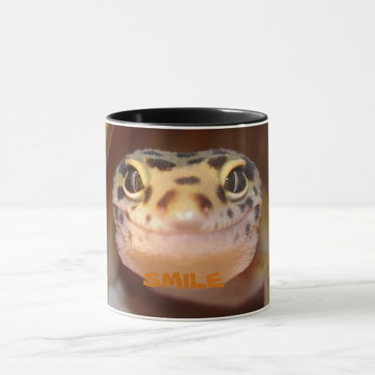 Leopard Gecko Smile Mok (Midden)