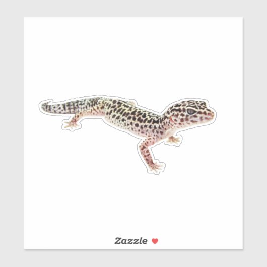 Leopard Gecko Sticker (Vel)