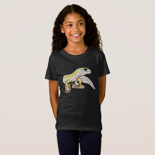 Leopard Gecko T-shirt (Voorkant volledig)