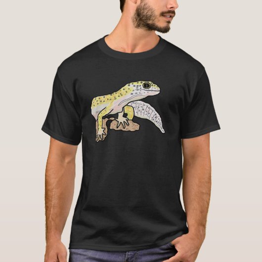 Leopard Gecko T-shirt (Voorkant)