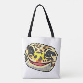 Leopard Gecko Tote Bag (Achterkant)