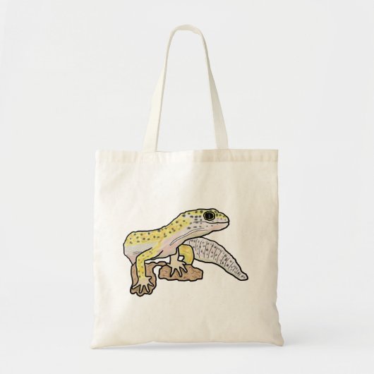 Leopard Gecko Tote Bag (Voorkant)