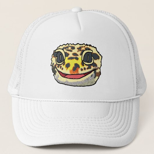 Leopard Gecko Trucker Pet (Voorkant)