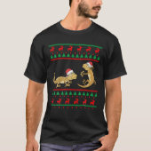 Leopard Gecko Ugly KerstSweater Funny Lizard T-shirt (Voorkant)