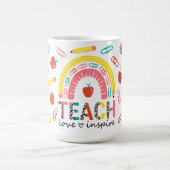 Leopard Gift for Teacher Teach Love Inspire Mok (Center)