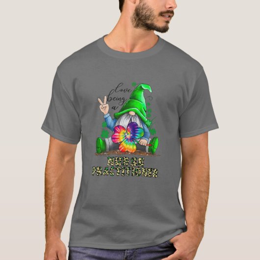 Leopard Gnomes Nurse St. T-shirt (Voorkant)