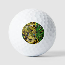 Leopard Golf Balls Golfballen