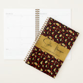 Leopard goud gouden nieuwjaar planner (Display)