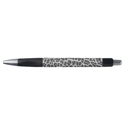 Leopard Grey en Light Grey Print Pen (Voorkant)