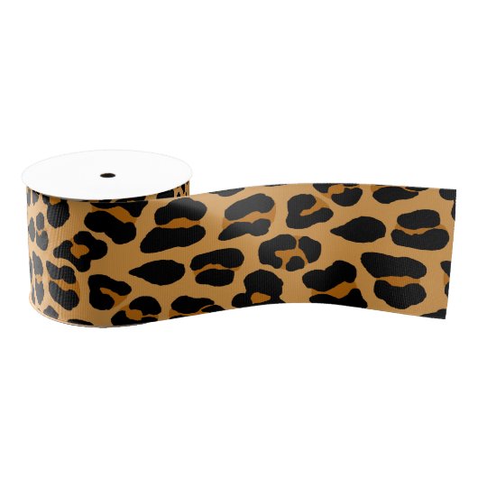 Leopard Grosgrain Lint (Spoel)