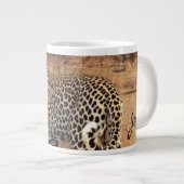 Leopard Grote Koffiekop (Voorkant rechts)