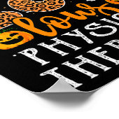 Leopard Halloween kostuum voor fysiotherapeut F Poster (Hoek)