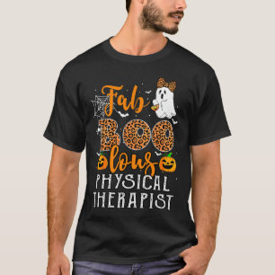 Leopard Halloween kostuum voor fysiotherapeut F T-shirt