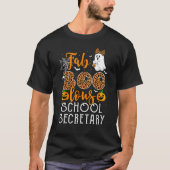 Leopard Halloween kostuum voor schoolsecretaresse T-shirt (Voorkant)